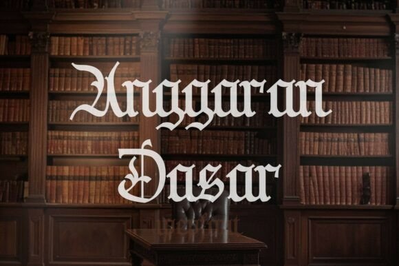 Anggaran Dasar: Integrating a Timeless Typeface Into Modern Workflows