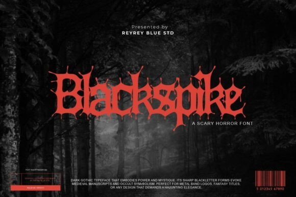 Blackspike: The Gothic Font That Commands Attention in Dark Design