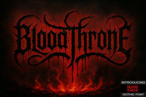 Blood Throne: Unleash Gothic Chaos in Your Designs