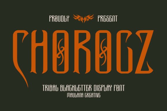 Chorocz: A Bold Font for Creating Commanding Visual Identities