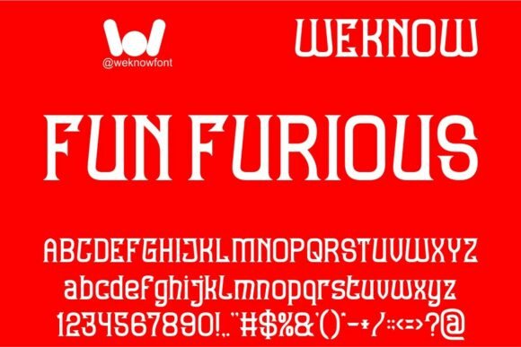Fun Furious Font: Merging the Old and New in Typography