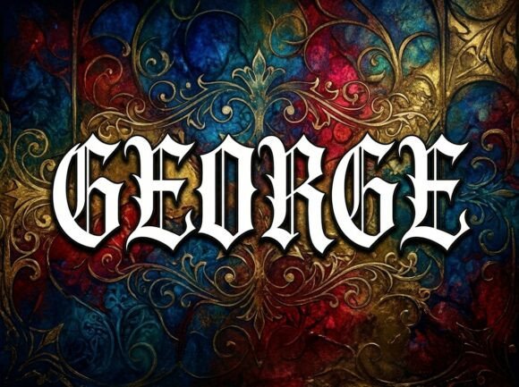 George: A Gothic Font for Monumental Impact