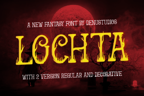 Lochta: The Mystical Font for Eerie Designs