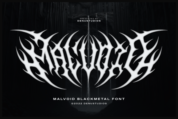 Malvoid: A Font for the Dark Arts
