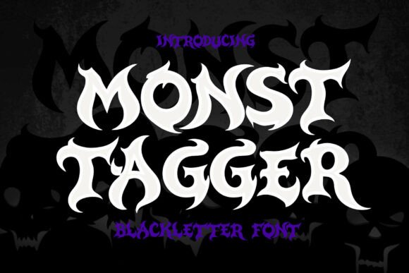Monsttager: A Bold Font for High-Impact Visual Storytelling