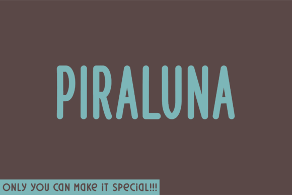 Piraluna: The Unique Handwritten Font That Stands Out