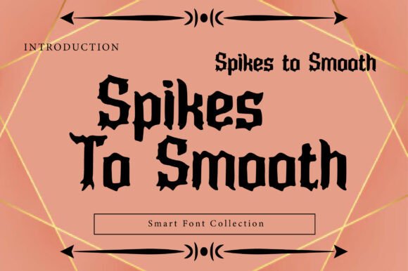 Spikes to Smooth: A Modern Twist on Gothic Typography