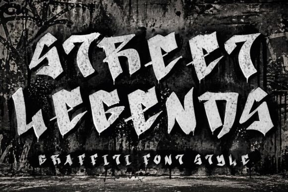 Street Legends: The Urban Font That Captures the Spirit of Street Culture