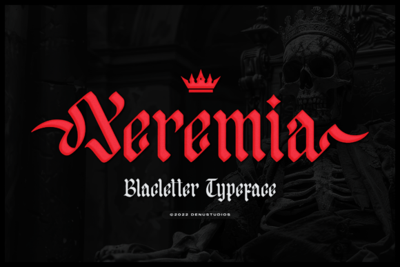 Yeremia: The Typeface of Dark Power and Noble Legacy
