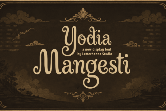 Yodia Mangesti: A Modern Typographic Masterpiece